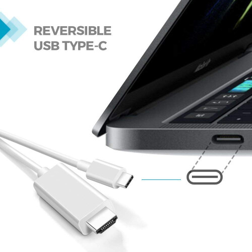 USB-C naar HDMI kabel 4K UHD 1,8 meter 2