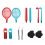 2022 Switch Sports Accessories Bundle 12-Pack MultiColor 8