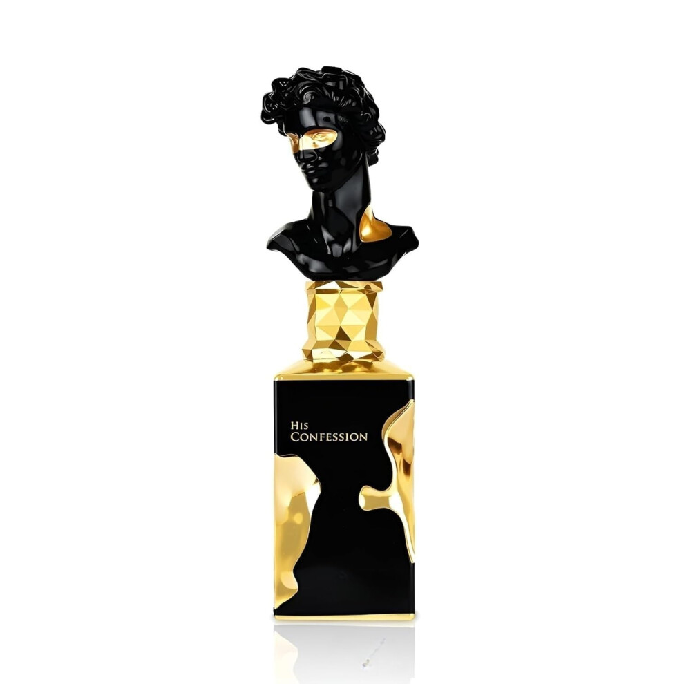 Amber Men's Eau De Parfum Spray 3.4Oz Long Lasting Woody Spicy Fragrance With Vanilla