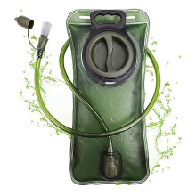 Sacca idrica, serbatoio d'acqua da 2 litri in materiale TPU con tubo isolato, tecnologia a prova di perdite senza BPA, ricambio per zaino idrico per