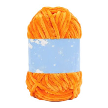Häkelgarn, mehrfarbiges Strickgarn für-10 Orange