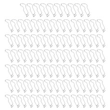 100PCS Pflanzenrahmen Verbindungsschnalle-16x16 Rohr