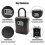 Schlüsselversteck mit Codeschloss Black 4