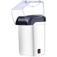 Popcorn Maker Hot Air Popcorn Popper with Butter Melting Measuring Cup for Healthy Snacks