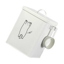 Airtight Capacity Pet Food Container Sealed Dry Dog And Cat Food Bin WearResistant Material Easy To Clean Freshness