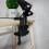 Table Lamp Universal Base Clip with Round Base Plate and Swing Arm - ABS Material for Versatile Lighting Solutions 2