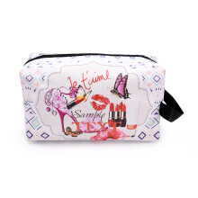 Polyester cosmetica-organizer met uilenprint, handige reisopberger voor toiletartikelen, veelzijdige cosmetica-container, waterdichte buitenkant