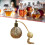 Refillable Perfume Bottle with Easy Refill Design, Leakproof Travel Size Atomizer Yellow Gray 4