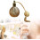Refillable Perfume Bottle with Easy Refill Design, Leakproof Travel Size Atomizer Yellow Gray 3
