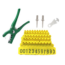 Farm Poultry Ear Card Thickened Cattle Ear Card Number Marker-A