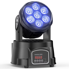 Moving Head Disco Lights 7x15W LED 9/14CH DMX512 4In1 RGBW Professional Stage Effect Wash Light For DJ Party Club