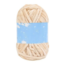 Fil à tricoter doux, fil à tricoter, fil à crochet-04 riz blanc