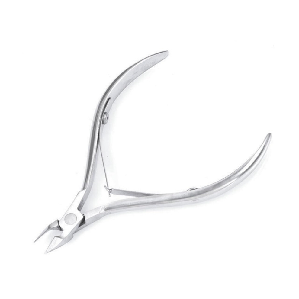 Stainless Steel Cuticle Nipper and Toenail Clipper with Sharp Precision Cutting and Ergonomic Handle