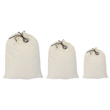 Organizador para casa e viagens, sacos de flanela à prova de poeira, absorventes e resistentes, com cordão para guardar roupas e acessórios,