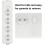 Protective Outlet Covers, Safe Secure Baby Safety Solution, Transparent Design, Comprehensive Coverage For Home Office, 52 Pack 3