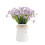 10 Bundles Artificial Flower Bouquets Artificial-sky blue 3
