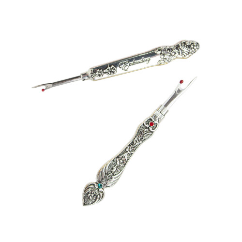Ergonomical Thread Remover Seam Rippers Stitches Remover-silver