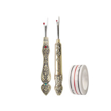 Metal Seam Rippers and Sewing Positioning Tape Set for-Bronze