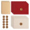 35Pcs Writing Stationery Set Includes Envelopes Linen Paper 1