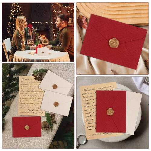 35Pcs Writing Stationery Set Includes Envelopes Linen Paper 1