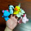 10-teiliges Fingerpuppen-Set aus Plüsch, 10
