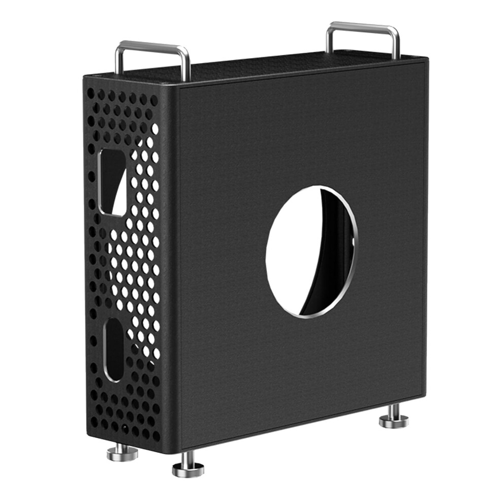 Chassis Stand Vertical Protective Cover Alloy Heat Dissipation For Mac Mini M4 Black 9119770738646