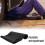 Garage Work Mat with Anti Slip Base, Foldable PU Pad for Auto and Motorcycle 2