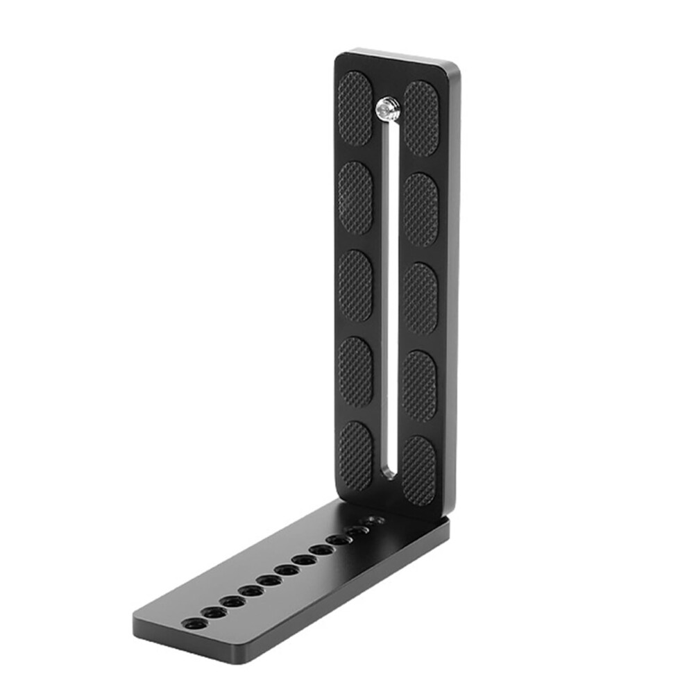 Anodized Aluminum L Type Quick Release Board Tripod Grip For Dslr Vertical Photography Camera Grip Holder Plate 9001264975449