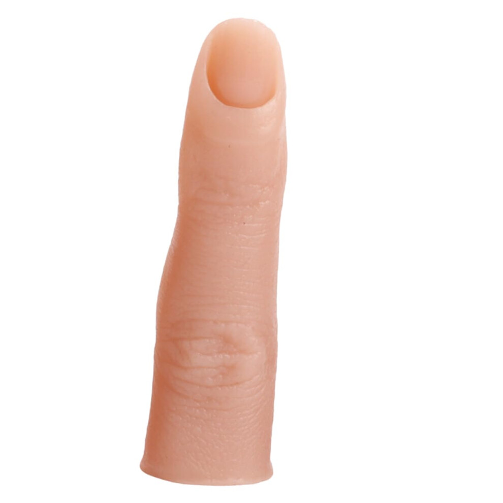 Nail Practice Finger Set Silicone Fake Fingers for Acrylic Nails Art Training with AntiSlip Base