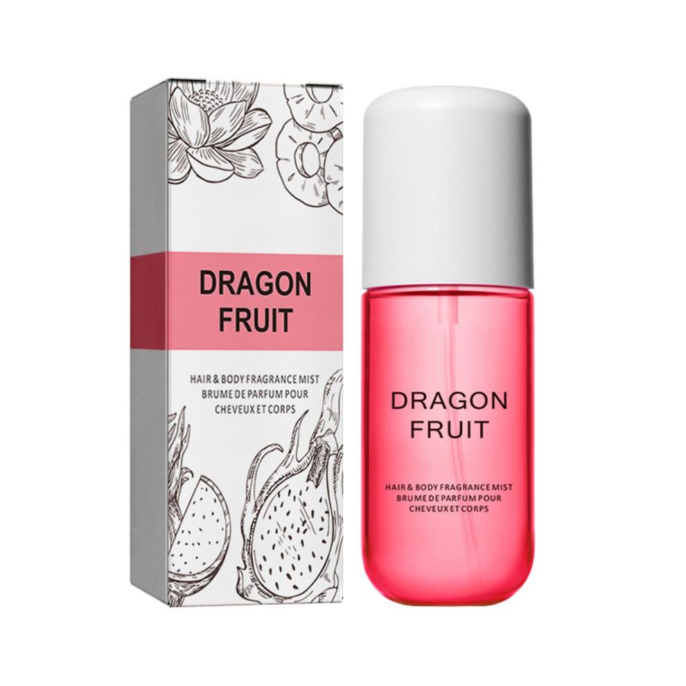 Dragon Fruit Perfume Body Mist, LongLasting Hair and Body Fragrance for Women and Men, Travel Size