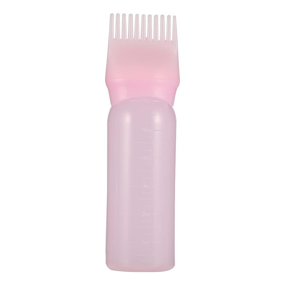 Hair Dye Applicator Bottle with Root Comb Tip for Even Coverage and Precise Root Touch Up