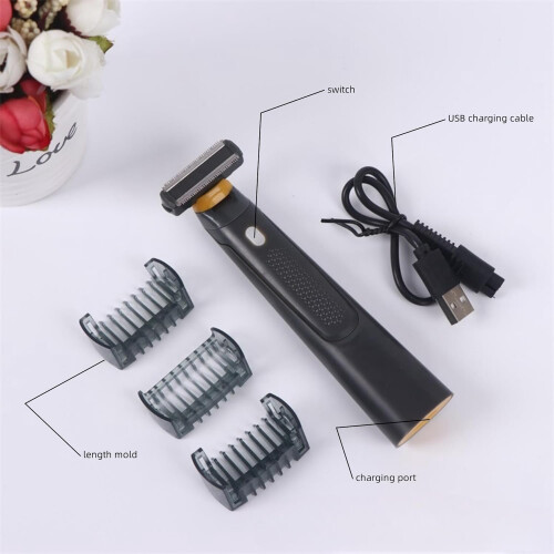 Beard Trimmer with Precision Adjustable Blade, Rechargeable Cordless Design for Face and Neck 2