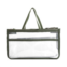 Waterdichte reisorganizer met transparant, verdikt ontwerp, geschikt voor unisex tassen, multifunctioneel en compact formaat voor reizen en kamperen.