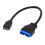 Motherboard Front Panel USB 3.1 Type-E to USB 3.0 19/20-Pin Header Adapter Cable for  Desktop Computers 20cm 8