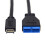 Motherboard Front Panel USB 3.1 Type-E to USB 3.0 19/20-Pin Header Adapter Cable for  Desktop Computers 20cm 6