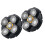 2PCS  Shaver Replacement Heads for  Titanium  Shaver, 2 Cleaning Brush 6