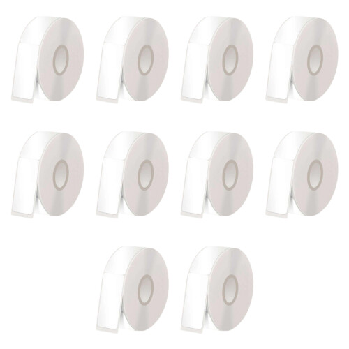 Étiquettes thermiques imperméables robustes, étiquette-Blanc 10