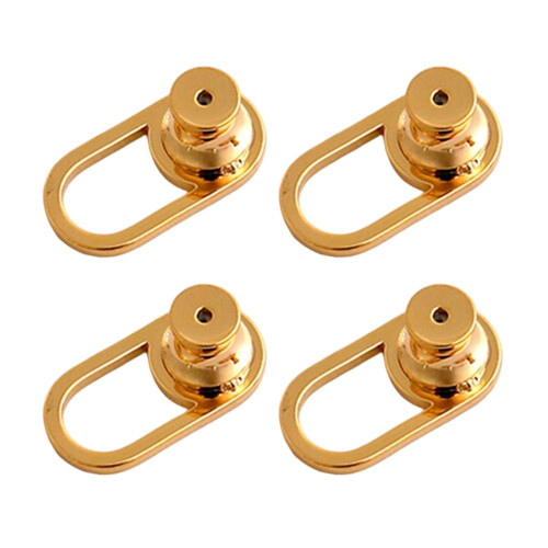 4Pcs Earring Lifter Backs for Heavy Earrings U Shaped-Gold