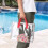 Τσάντα Tote Premium Material Clear για γυναίκες, ευρύχωρη εσωτερική διαφανής τσάντα Tote PVC με 7