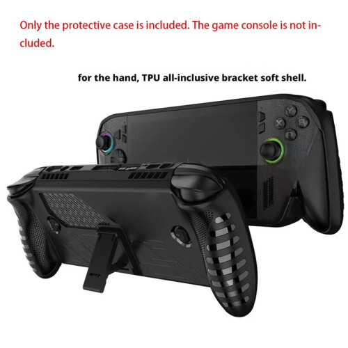 For   Ally X Handheld TPU Protective Case with Back Bracket Non-Slip and Anti-Fall Protective Cover 1