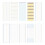 100Sheets Decorative Note Paper 5x14cm Creative-Daily recording 1