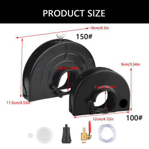 High Performances Cutting Dust Extraction Guard Shield-100 1