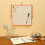 Klein whiteboard message board dubbelzijdig-Rechthoekig roze 4