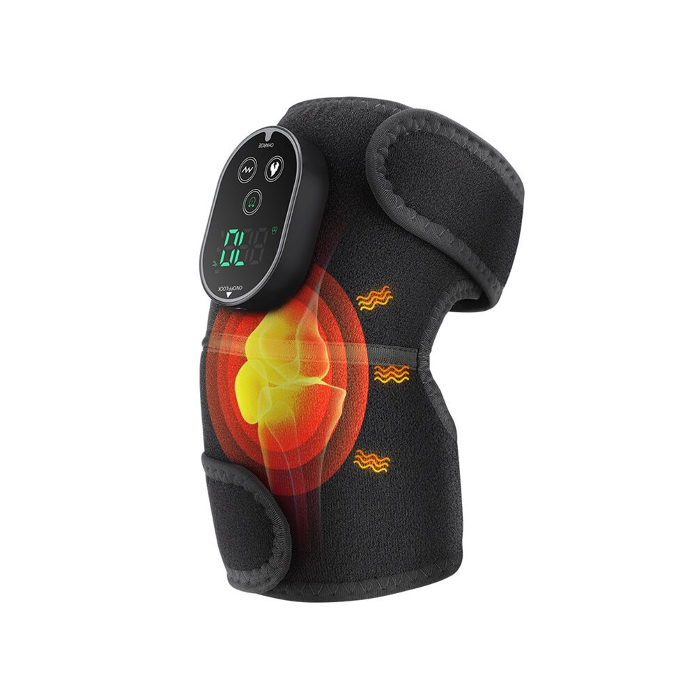 Exogio Cordless Knee Massager With Heat, Heating Pad For Knee Shoulder Elbow, Heated Knee Brace For Arthritis