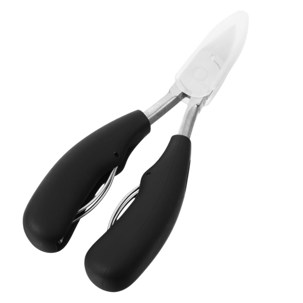 Professional Stainless Steel Toenail Clippers with Precision Curved Blade and Ergonomic Nonslip Grip