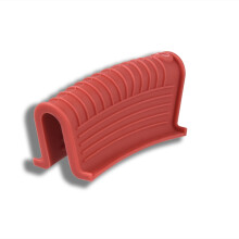Coprimanici in silicone antiscivolo per pentole e padelle, termoisolanti, facili da pulire, lavabili in lavastoviglie, adatti a un'ampia gamma di