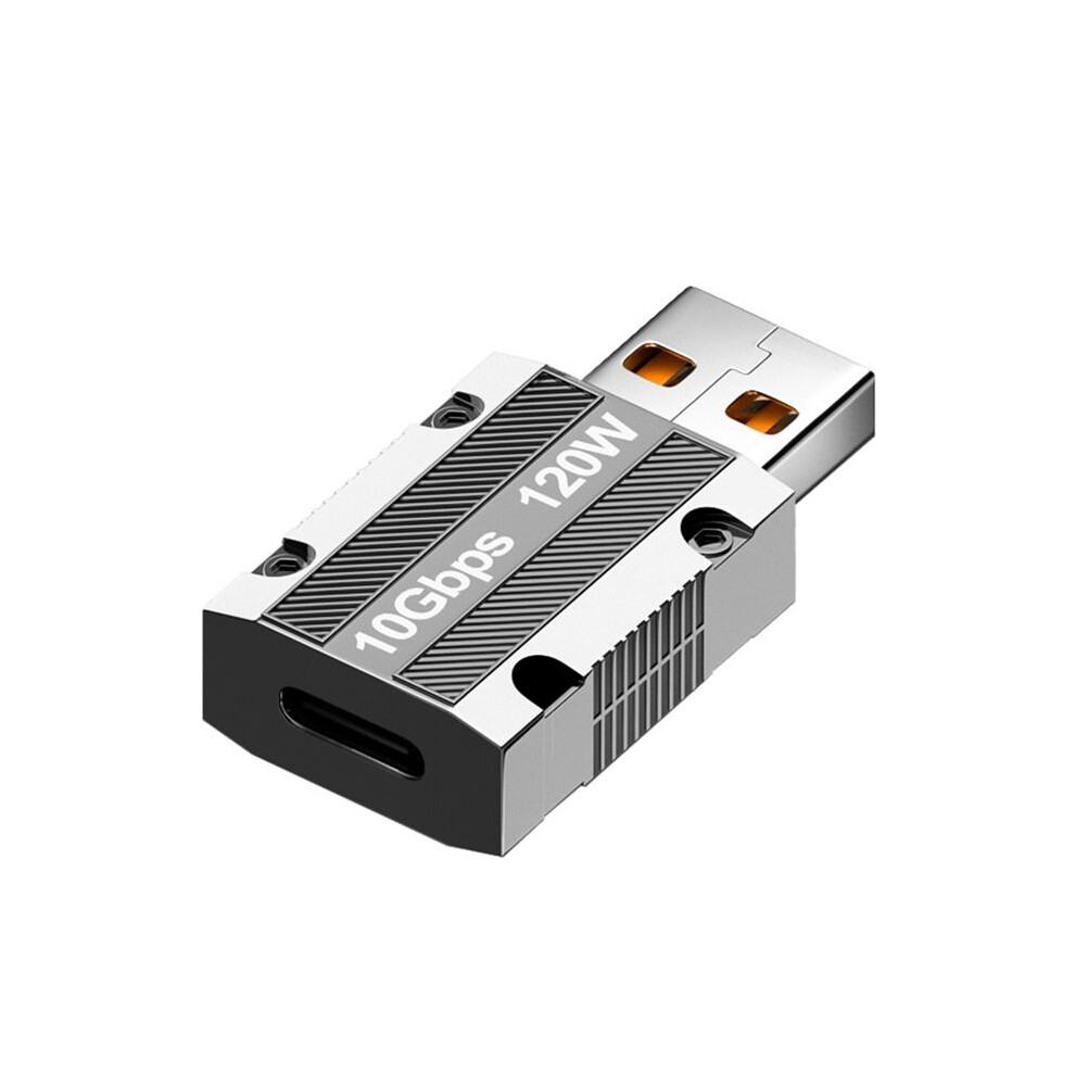 Type-C To Usb Adapter 120W Fast Charging Converter 10Gbps Fast Data Transfer Notebook Charging Conversion Head Exogio