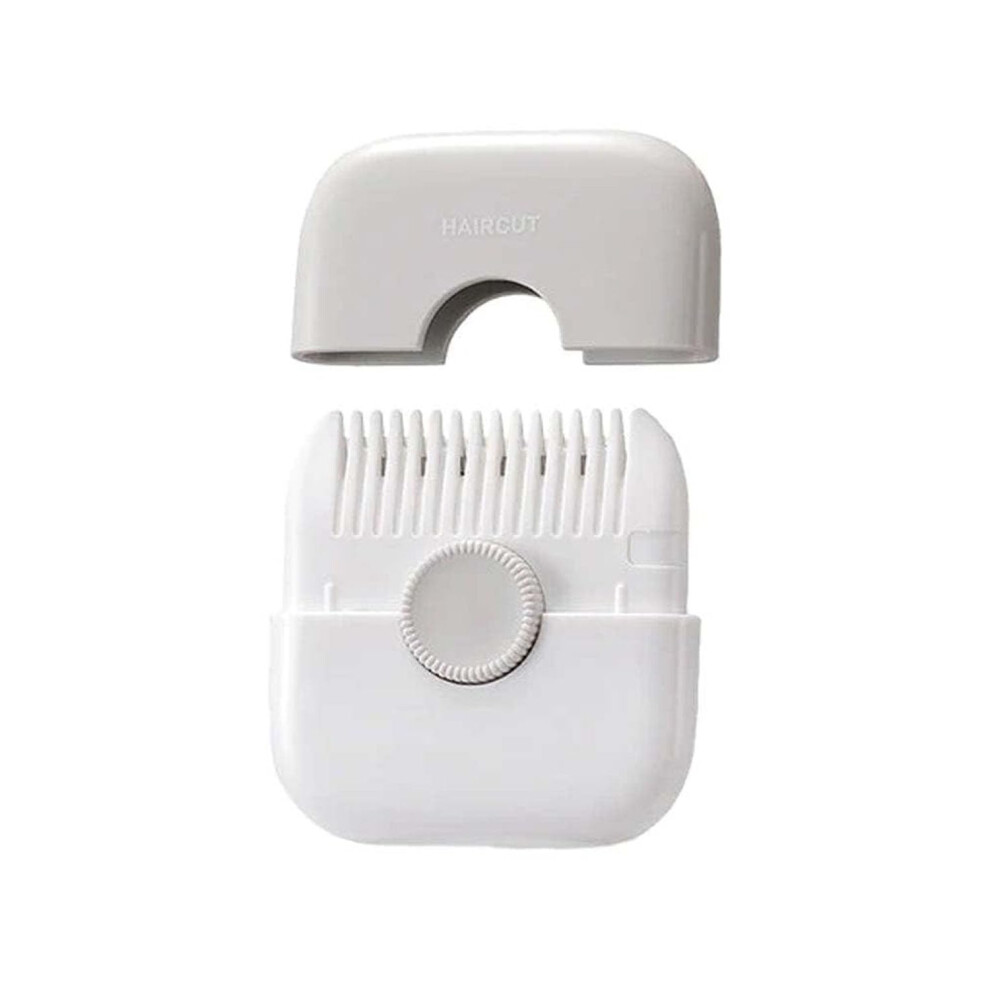 Unisex Grey 2In1 Dualsided Hair Thinning And Trimming Comb With Sharp Blades,