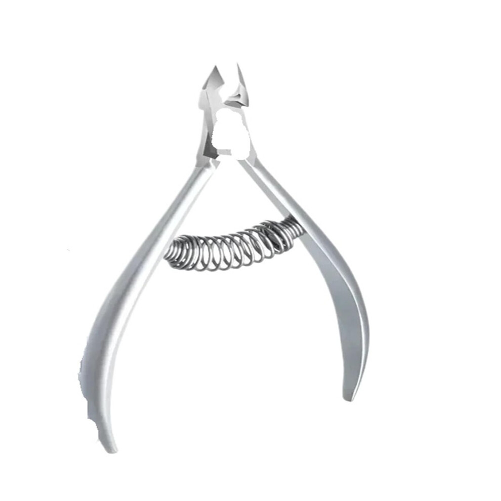 Stainless Steel Nail Clippers Set with Cuticle Nipper, Ergonomic Handles for Thick Toenails and Manicure