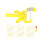 6Pcs Paint Edger Roller Brush Tools Portable Clean-Cut Brush for Home Wall Ceilings 8